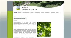 Desktop Screenshot of maisemasuunnittelijat.fi